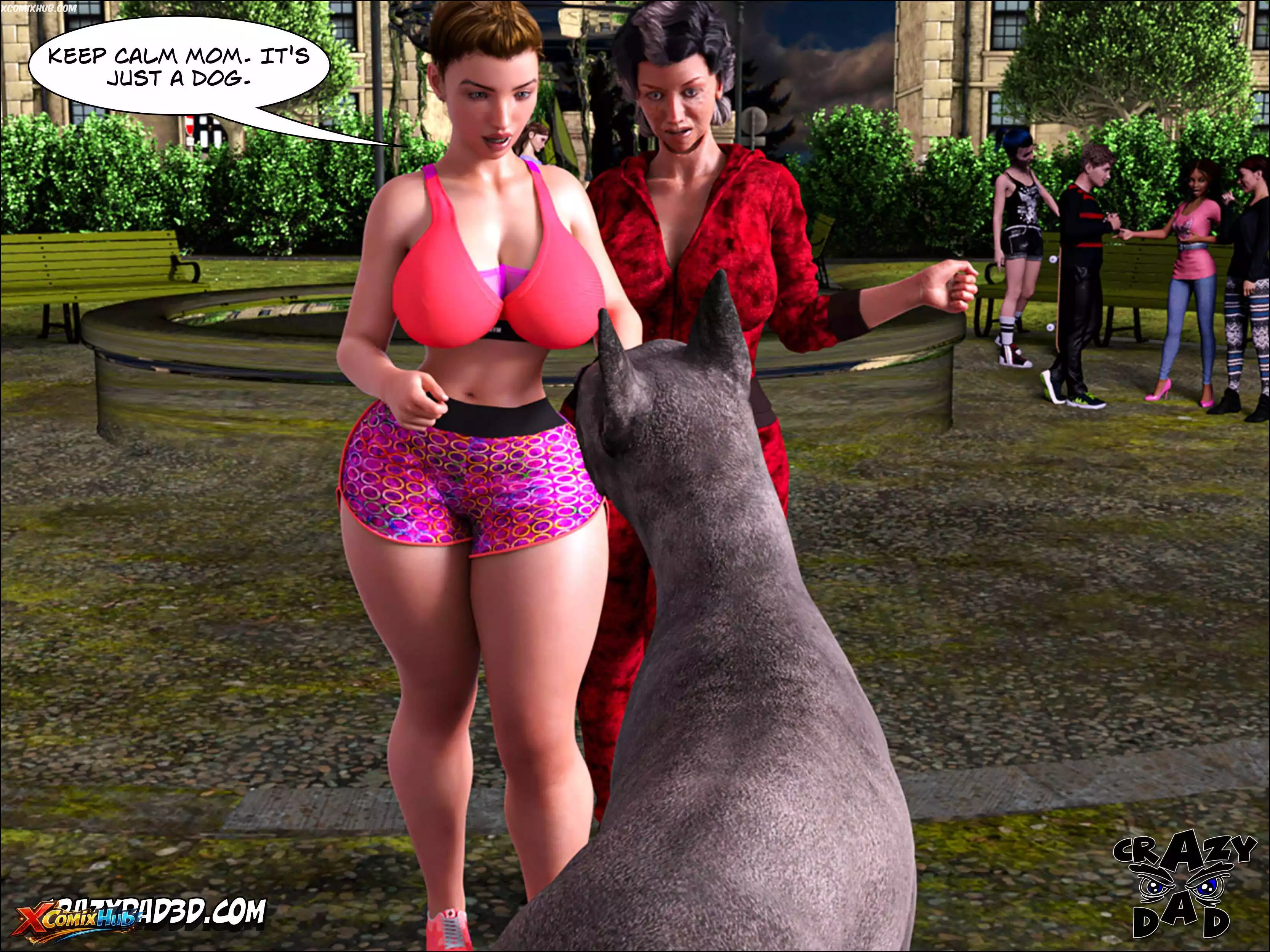 Father In Law At Home Chapter 22 Crazydad3d 008 Comic Page 8